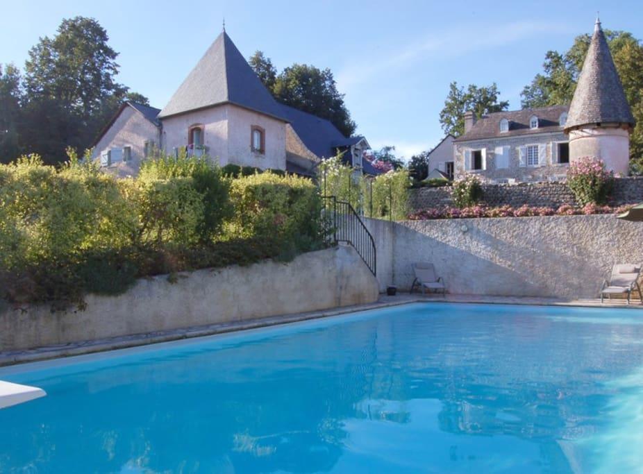 Le Peyret Apartamento Serres-Castet Exterior foto